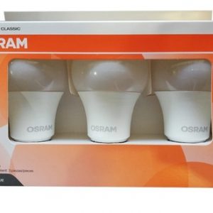 LAMPARA LED CLASIC 8.5W LUZ FRIA OSRAM 3 PIEZAS