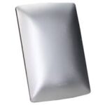 PLACA CIEGA DE RESINA CON CHASIS QZ4803M0AAN PLATA MX BTICINO