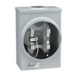 BASE PARA MEDIDOR 1 FASE 5 TERMINALES MS1005J SQUARE D