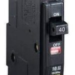 INTERRUPTOR TERMOMAGNETICO 1 POLO 40A SQUARE D