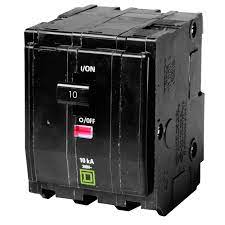 INTERRUPTOR TERMOMAGNETICO 3 POLOS 10A SQUARE D