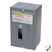 CENTRO DE CARGA 1 POLO QOD1S SOBREPONER SQUARE D