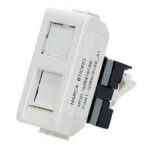 CONECTOR RJ45 CATEGORÍA 5E COLOR BLANCO 1 MODULO QZ5979C5E MX BTICINO