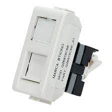 CONECTOR RJ45 CATEGORÍA 5E COLOR BLANCO 1 MODULO QZ5979C5E MX BTICINO