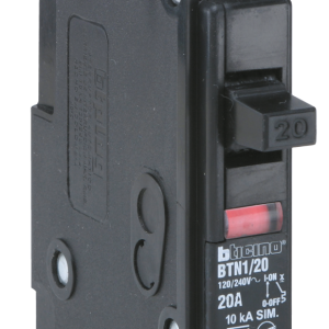 INTERRUPTOR TERMOMAGNETICO 1 POLO 50A BTN1/50 BTICINO