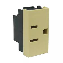 CONTACTO POLARIZADO 1 MODULO 15A COLOR MARFIL LINEA CIEN LEVITON (copia)