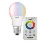 LAMPARA LED RGB CON CONTROL REMOTO 7.5W OSRAM