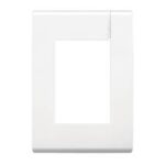 PLACA 3 MODULOS CON CHASIS E5N3PTL BLANCO MODUS PRO BTICINO