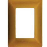 PLACA DE 3 MODULOS DE RESINA CON CHASIS QZ4803M3XOC COFRE MX BTICINO