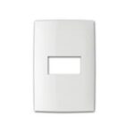 PLACA 1 MODULO COLOR BLANCO LINEA CIEN LEVITON
