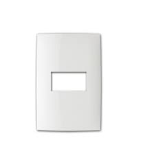 PLACA 1 MODULO COLOR BLANCO LINEA CIEN LEVITON