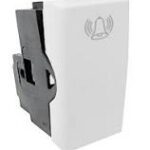 PULSADOR COLOR BLANCO LINEA CIEN LEVITON