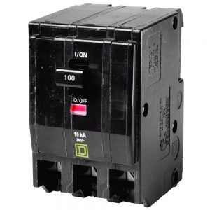 INTERRUPTOR TERMOMAGNETICO 3 POLOS 100A SQUARE D