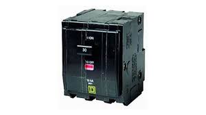 INTERRUPTOR TERMOMAGNETICO 3 POLOS 30A SQUARE D