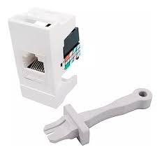 MODULO TELEFONICO RJ11 COLOR BLANCO LINEA CIEN LEVITON