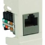 MODULO DE DATOS RJ45 COLOR MARFIL LINEA CIEN LEVITON