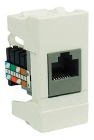 MODULO DE DATOS RJ45 COLOR MARFIL LINEA CIEN LEVITON