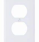 PLACA DUPLEX DE NYLON TP8-W LEGRAND