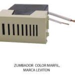 ZUMBADOR COLOR MARFIL LINEA CIEN LEVITON